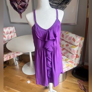 Rebecca Taylor purple day dress Size 10